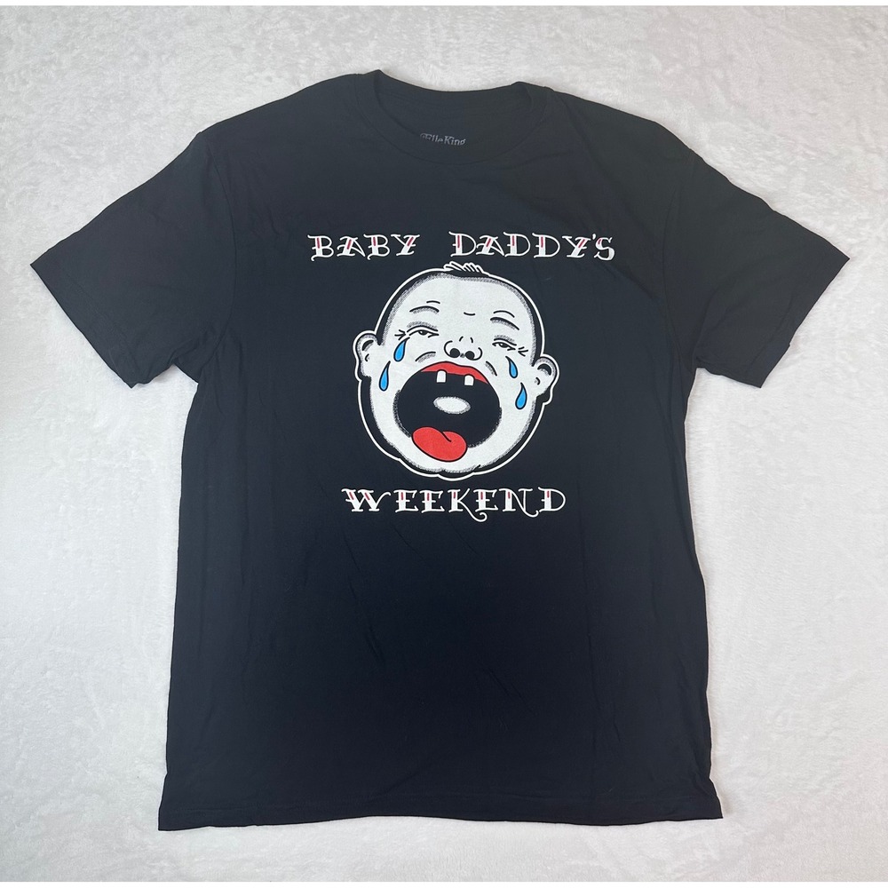 NWOT Elle King Baby Daddy's Weekend Tour Graphic T-Shirt Black Large Made in USA
